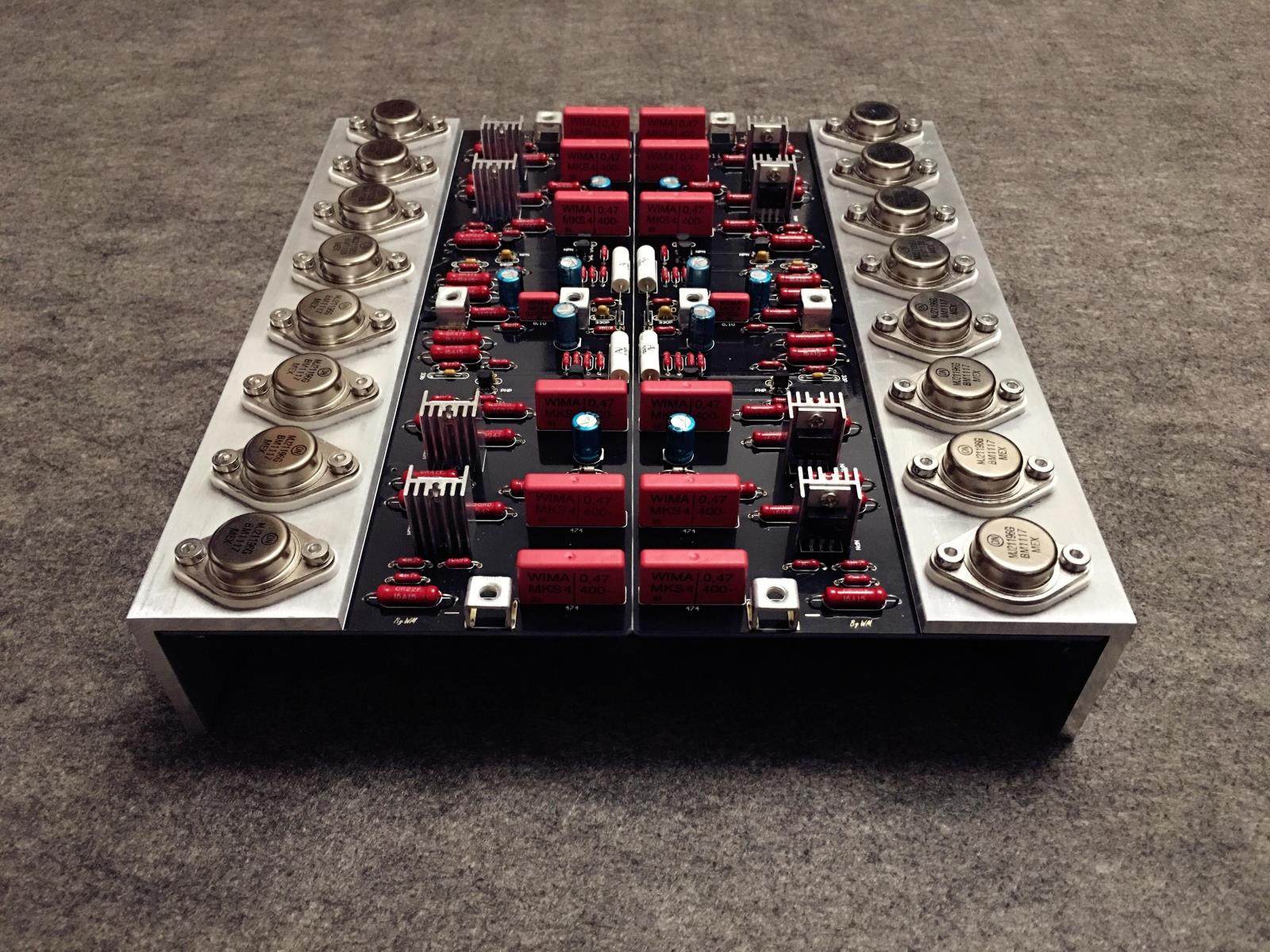 音乐传真a1000大功率甲类功放板