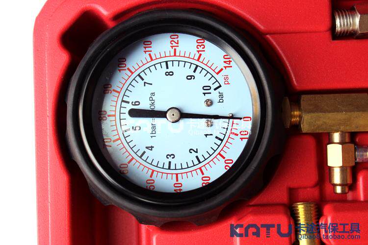 汽车燃油压力表油压表电喷燃油压力测试表汽油检测压力表tu114