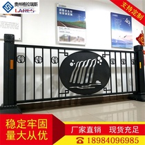 Urban municipal cultural guardrail road Road Central landscape creative isolation fence highway safety anti-collision railing