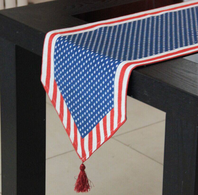 英伦风米字国旗桌旗欧美风电视柜盖布乡村咖啡馆桌布台布客栈床旗_不