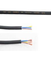 Performance stage lighting special flame retardant 3*1 5 2 5 cable LED screen Aviation plug three-core power cord