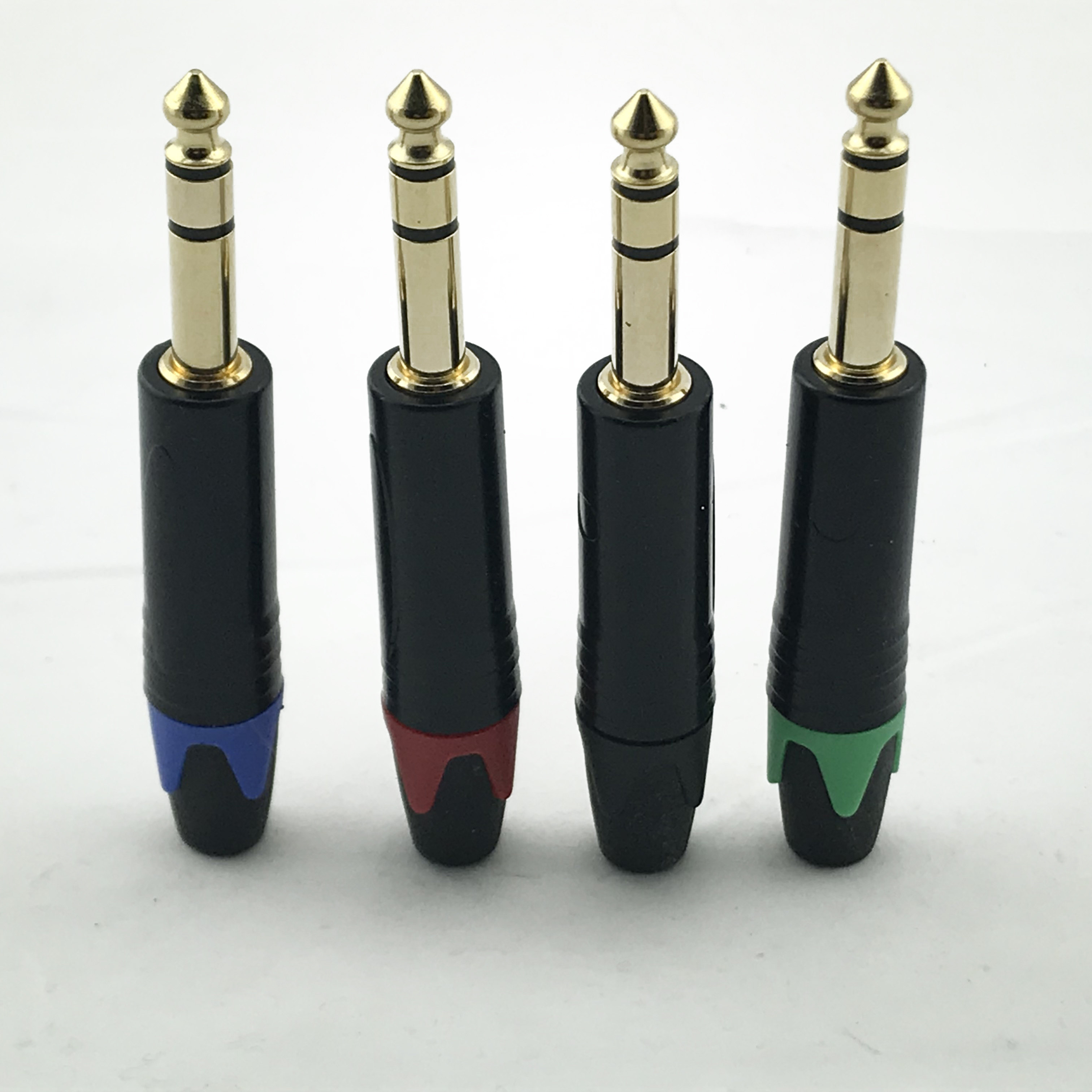 5大二芯话筒调音麦克风插头6.35mm声道插头