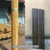 Double 11 decoration bamboo pole bamboo pile flag bamboo pole ceiling partition homestay bamboo climbing rattan frame bamboo fence white bamboo pole Purple Bamboo
