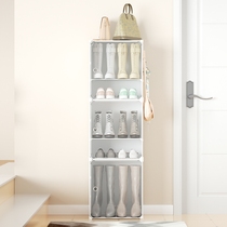 Long boots boots contain boots for high-gang high heels shoes separately transparent and dust-proof household womens shoes cabinet