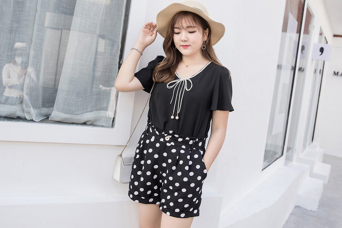 专属胖MM的上衣,夏季不愁没衣服穿