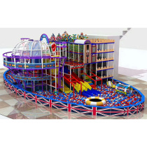 Indoor large British naughty castle childrens park equipment combination playground facilities trampoline slide custom-made
