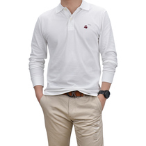 Brooks Brothers Booker Brothers Men Long Sleeve T Shirt Pure Cotton Spring and Autumn Business Fixed Gold Standard POLO Shirt