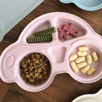 oops pet dog bowl cute car dog dinner plate snack basin platter environmentally friendly material easy to clean