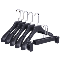 Plastic non-slip seamless hanger Adult mens and womens clothing store hanger wide-shouldered coat suit jacket clothes hang