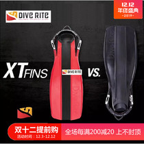 American Dive Rite technical potential professional equipment XT Fin adjustable flippers diverite