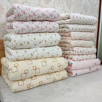 Pure cotton quilt core Xinjiang cotton wool handmade cotton quilt single student double mattress bedding warm in winter