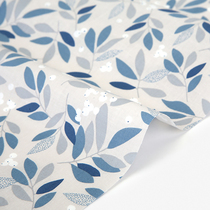 South Korea imported dailylike fabric handmade clothing bedding bag wide width 30 pure cotton printed cloth peace flower