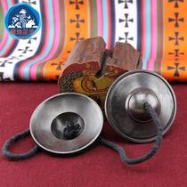 Buddhist Nepal hand-touch bell bronze cymbal cymbals with cymbals touching the sound of the bell