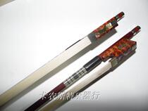 Clearance sale bow violin bow rod round bow octagonal bow octagonal bow ebony color shellfish tail pure horsetail carbon fiber bow
