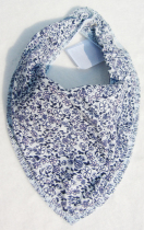 Summer thin heat to sell foreign trade original single double layer pure cotton baby triangular towel baby spat towel surrounding mouth