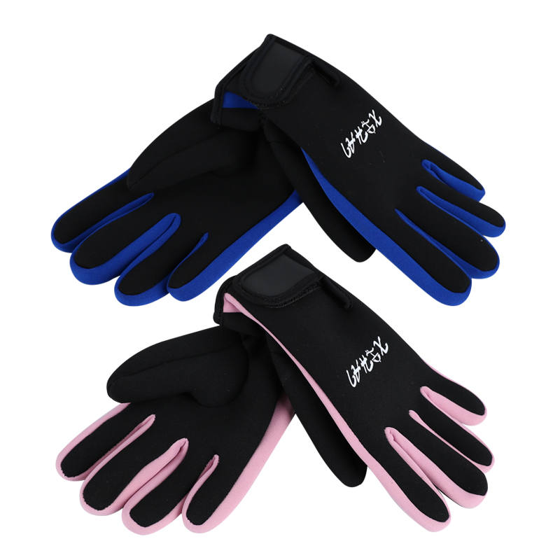 2021 new men's and women's non-slip scratch-resistant snorkeling swimming warm anti-coral sailing paddling diving gloves winter swimming