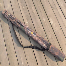 Clearance special offer 1 2 meters Luya fishing rod table fishing rod wear-resistant fishing rod bag double rod tube with small side bag