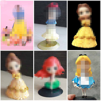 Princess series cake ornaments Princess full Doll Doll model decoration