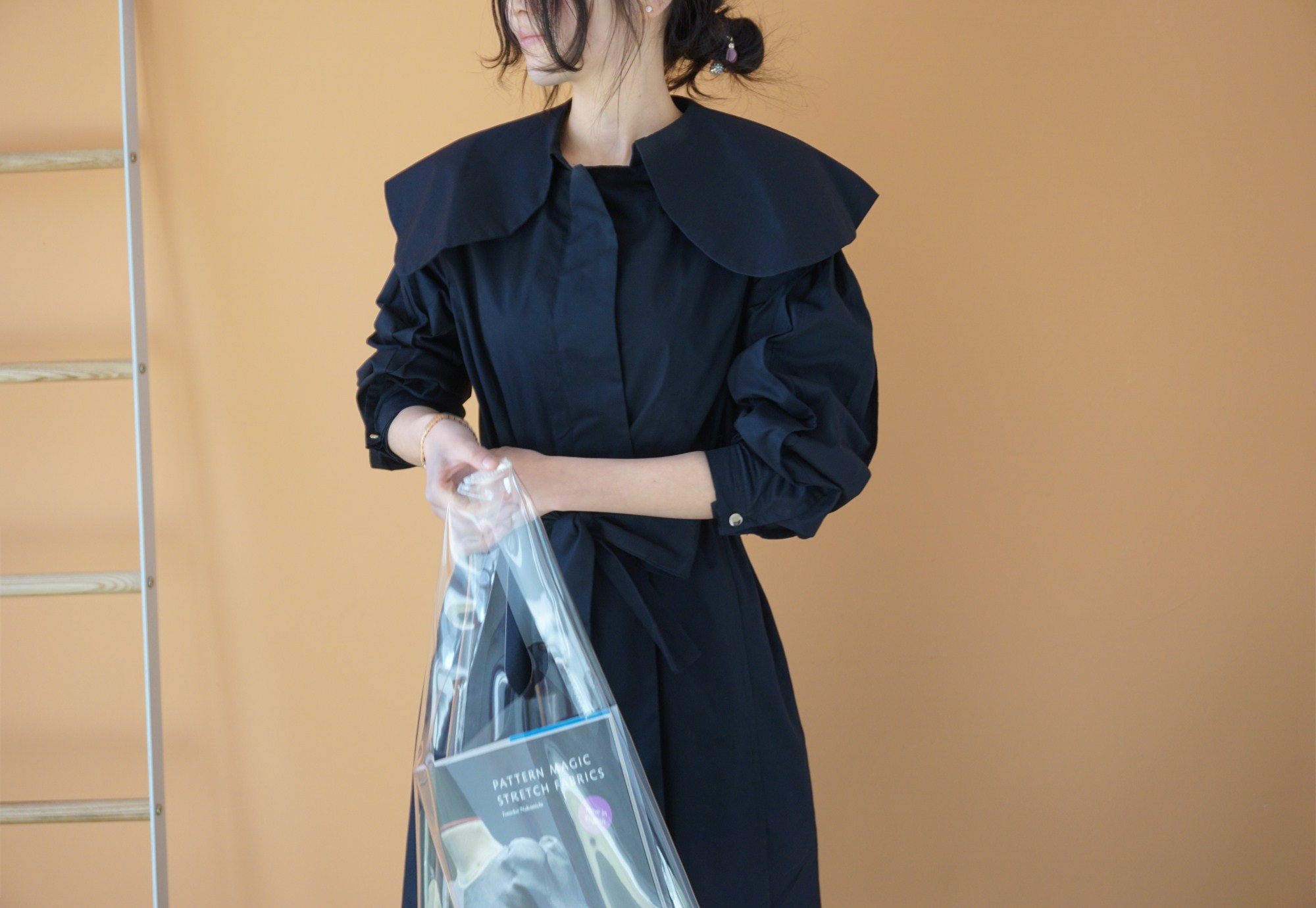 "The Darling House" 2020 chiếc áo khoác gió cổ to tự may nguyên bản dành cho nữ mùa xuân mới của "The Darling House" Phiên bản Hàn Quốc của Ouni cùng kiểu dáng - Trench Coat