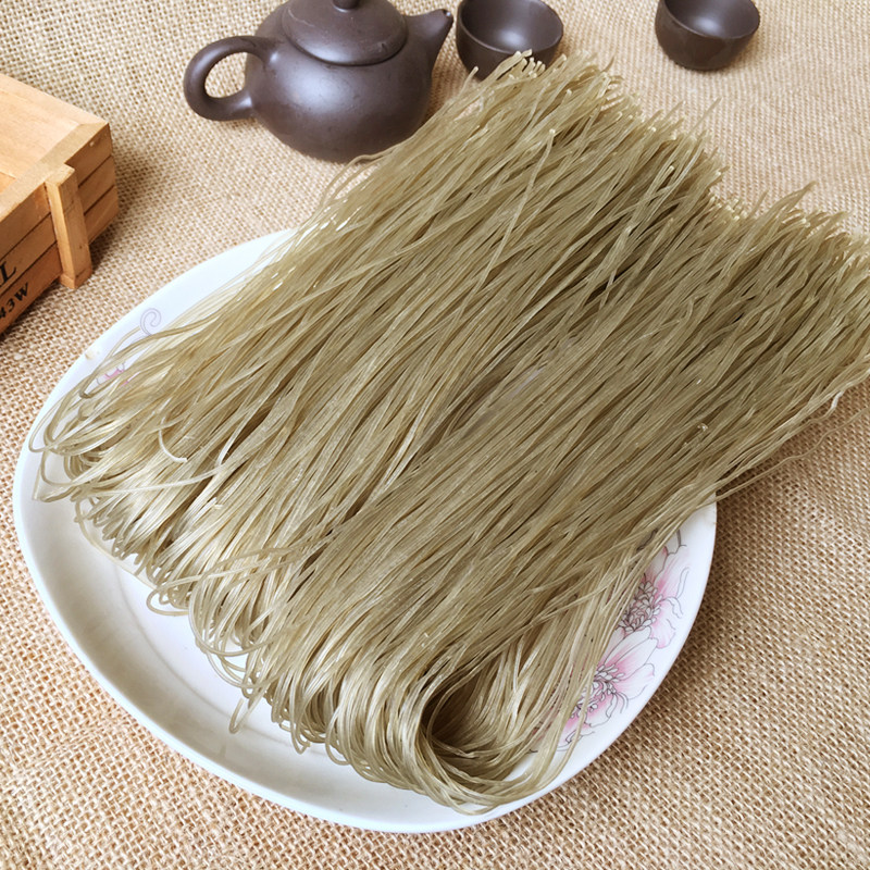 天天特价 安徽特产手工粉条无添加干粉丝玉米地瓜红薯粉400克*3份_7折