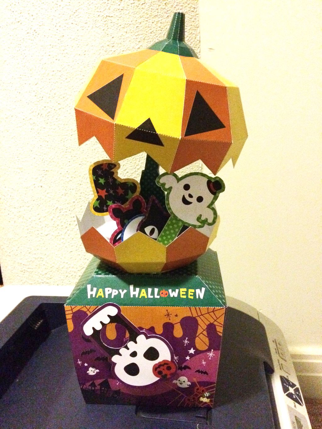 中村开己传动纸玩偶巧手折一折日本创意皮卡丘折纸会动的鲤鱼