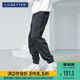 Lilbetter tie jeans men's trendy brand loose trousers Korean version of the wild spring and autumn men's pants trend Lilbetter tie jeans men's trendy brand loose trousers Korean version of the wild spring and autumn men's pants trend
