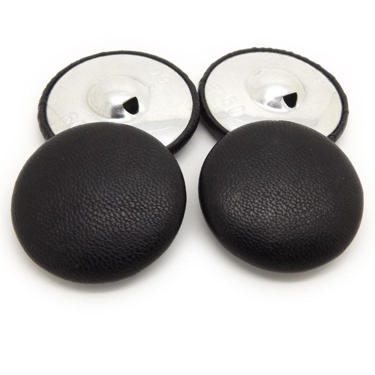 高档皮衣纽扣 暗眼包皮皮扣 扣子 沙发软包装饰人造皮革皮衣钮扣