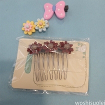 New accessories decorated cute creative hair clip Liu sea clip cartoon combination 3a119