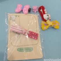 New accessories decorate cute creative hair clip Liu sea clip cartoon combination 3a091