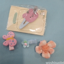 New accessories decorated cute creative hair clip Liu sea clip cartoon combination 3a011