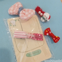 New accessories decorate cute creative hair clip Liu sea clip cartoon combination 3a073