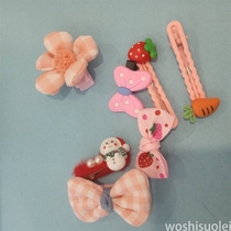 New accessories decorate cute creative hair clip Liu sea clip cartoon combination 3a054