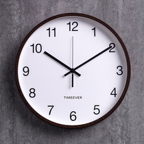 Taiwan Imports Nordic Light Luxury Perforated Clock Wall Clock Living Room Home Fashion Creative Modern Simple Clock