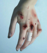 Clockwork Home Gothic Rock Halloween Simulation Wound Waterproof Tattoo Sticker