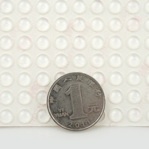 Sound rhyme carbon fiber shock absorber special transparent rubber particle diameter 6mm * 2mm thickness