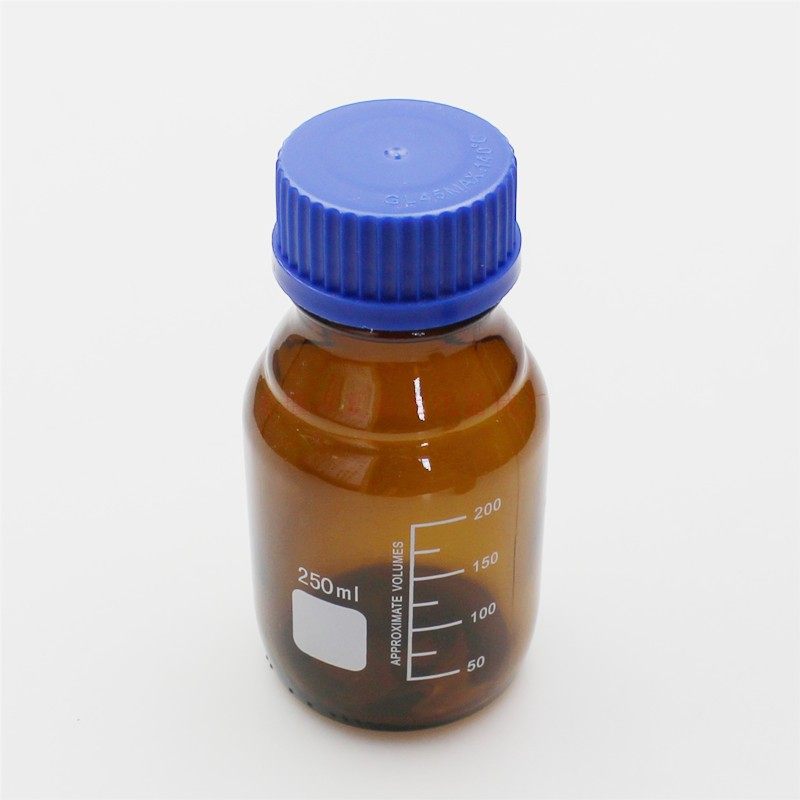 玻璃蓝盖试剂瓶 螺口样品瓶 丝口取样瓶50 100 250 500 1000 2000