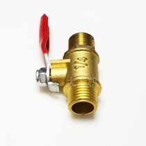 Hot brass ball valve explosion red handle ball valve inner tooth outer tooth valve explosion thickened pneumatic ball valve