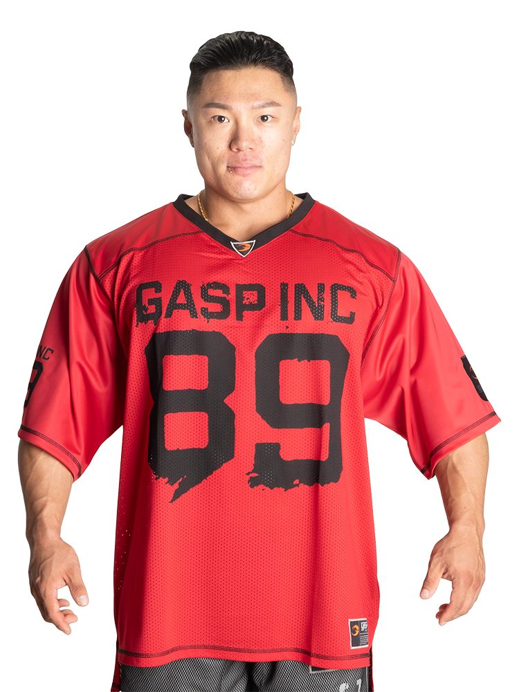 GASP盖世璞Football tee柏德堡Betterbodies棒球衫足球服健身短袖