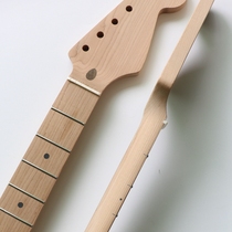 New Roast Plus Maple Wood ST Integrated Reguqin Neck Guitar Neck Tail Cross Screw High Precision Two-way Conditioning Unpainted