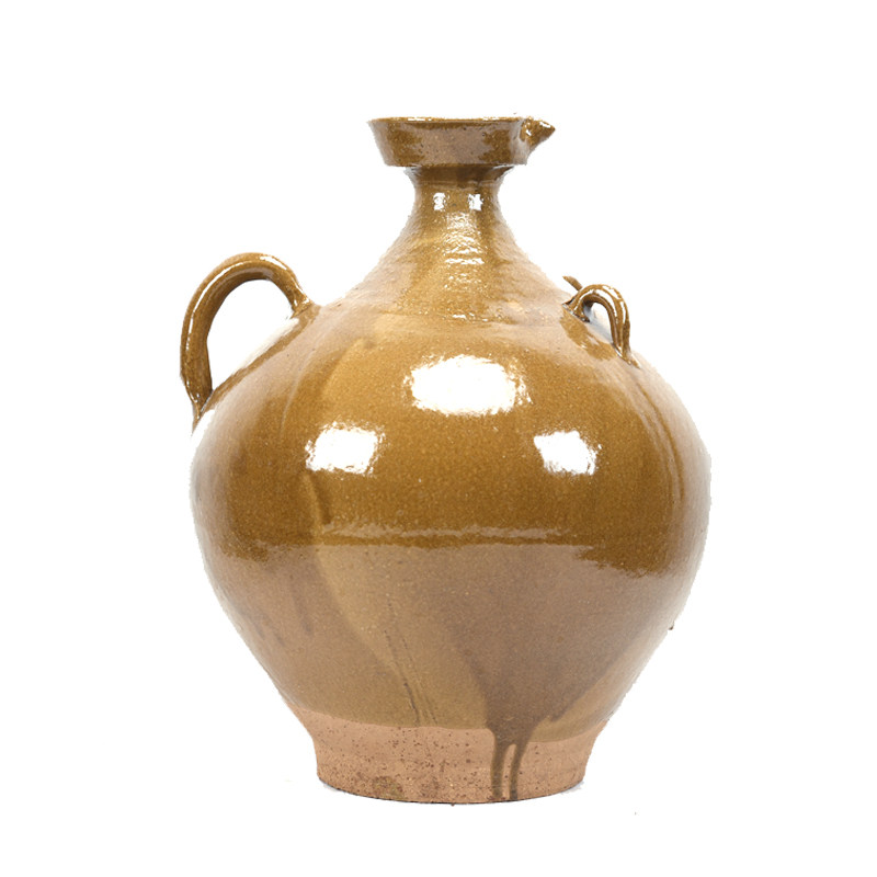 sichuan earthenware rooster jug ​​ceramic antique wine jar household wine jar wine jar empty wine bottle wine jar clay jar glaze jar