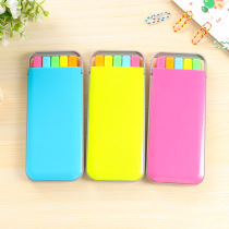Creative Stationery Color Candy Color Fluorescent Marker Pen Aroma Fluorescent Pen Watercolor Pen PEN SUIT 5 ONLY FIT
