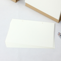 Removable page Blank Desk Calendar Tiltcore B5 Painting note A5 Thickened Cardboard Sketch Sketching water Pink Watercolor Paper