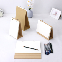 Exchangeable Page Blank Desk Calendar DIY Handmade Homemade Hand-painted Calendar Children Student Speed Writing Painting Graffiti Notepad