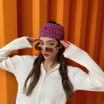 Tidal Net Red Sports Beam Hair with female headlining Outdoor Running Fitness Sweat headscarf Wide side pressed for non-slip