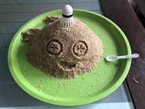 Wu Huilin invented the child sculpture sand table invented the child sculpture sand table to cultivate imagination hands-on ability and creativity