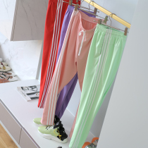 It is recommended to hoard a few colors and wear casual side slings sports pants womens casual pants loose summer pants