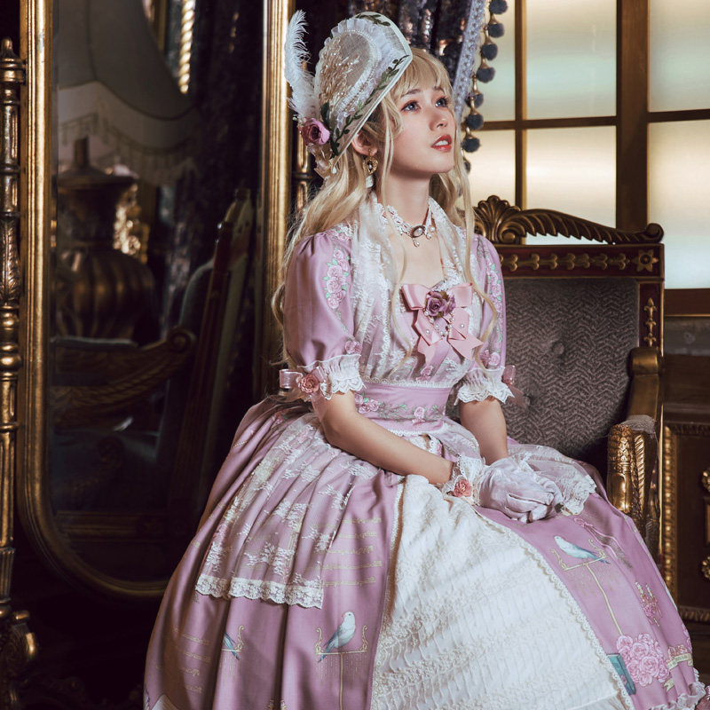 原创定制●玫瑰之诗—classical lolita古典接袖●op尾款