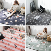 ins Nordic carpet bedroom living room Net red same room full bed side carpet coffee table mat sofa floor mat