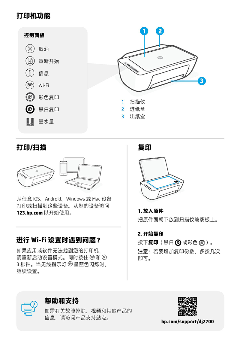 惠普打印机1320说明书图片