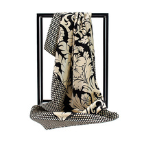 Hanhe silky satin satin satin large scarf headscarf scarf shawl Female scarf 90*90